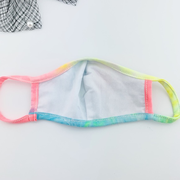 2 TIE DYE FACE MASKS -  KIDS - Picture 3 of 5